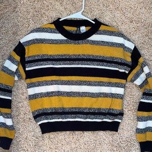 Medium Striped Divided Sweater